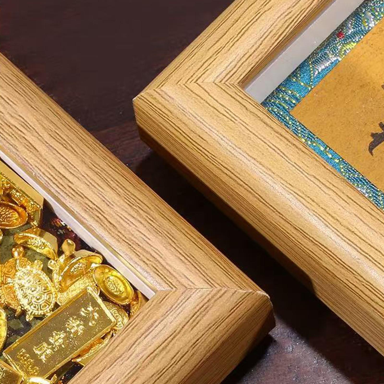Desk Setup Accessories Aesthetic - Elegant Picture Frame Hard Card Stand