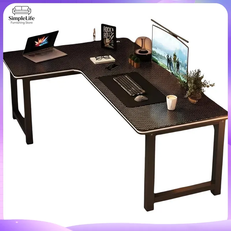 Desk Setup L Shaped - Corner Gaming Desk Computer Desk with
