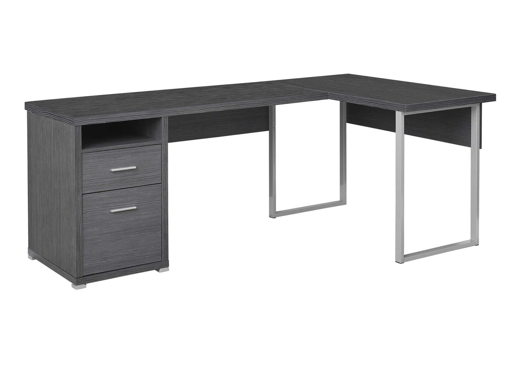 Desk Setup L Shaped - I 7257 Computer Desk, Home Office,