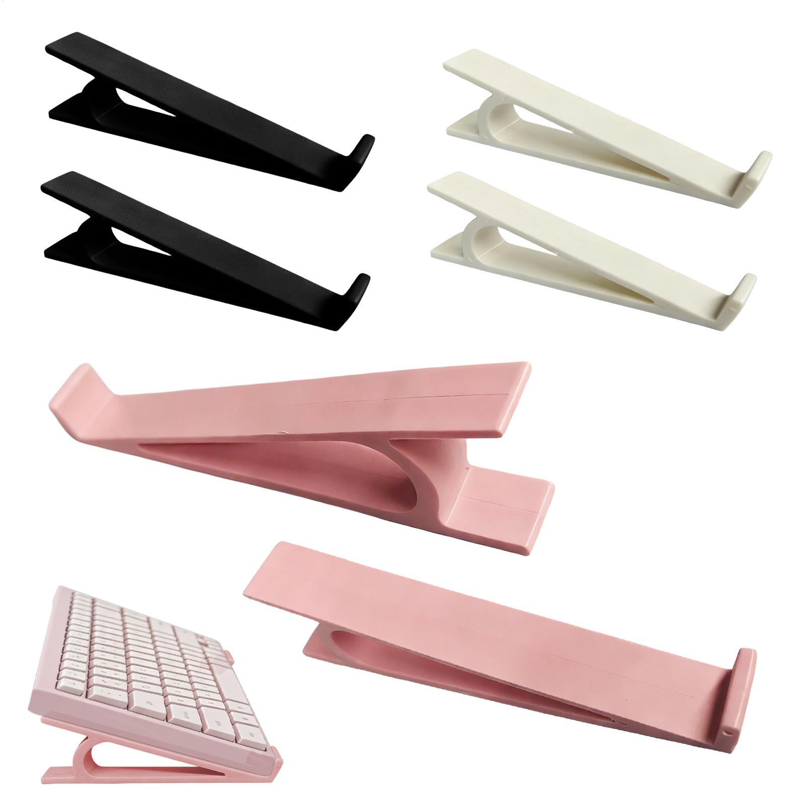 Desk Setup Riser - Universal keyboard riser stand 2Pcs/pair Ergonomic