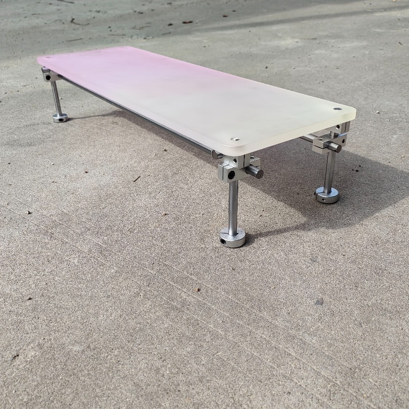 Desk Setup Accessories Aesthetic - ‌Aesthetic Pink Gradient Acrylic Monitor Stand