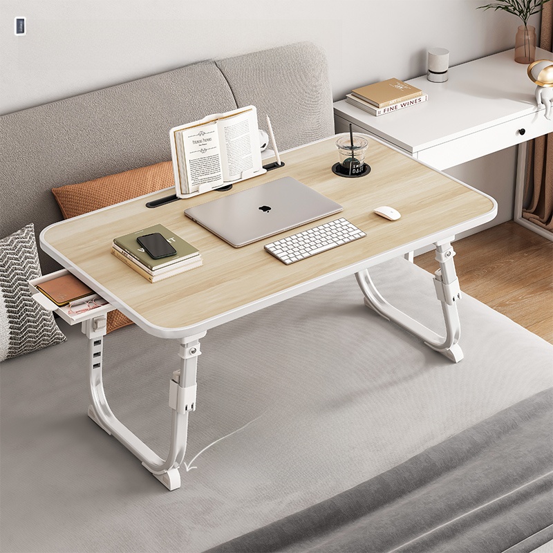 Desk Setup Notebook - Elevating Bed Desk Top Laptop Writing