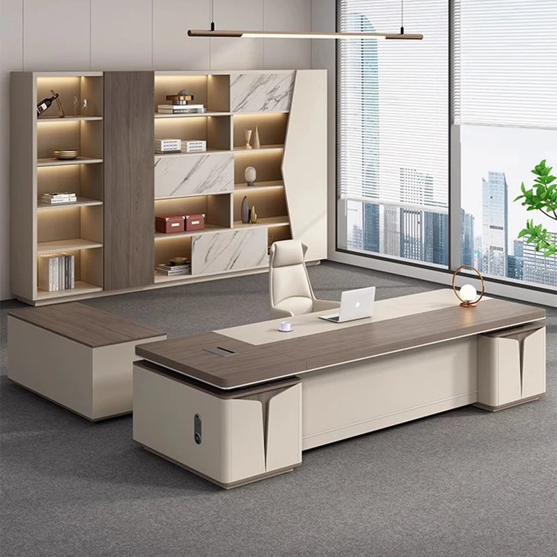 Desk Setup Corner - Minimalist Desk Furniture Office Tables Workstation