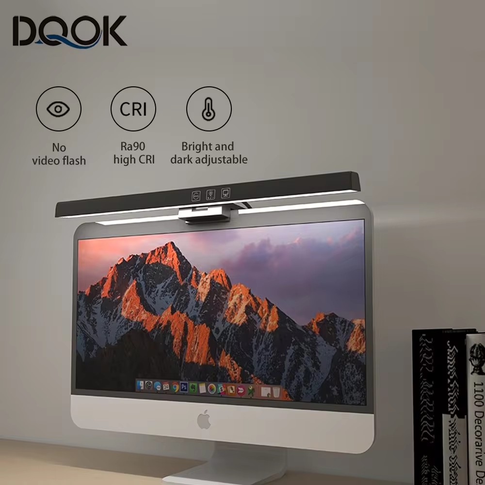 Screen LED Bar Desk Lamp PC Co - đánh giá và giá Desk Setup Notebook