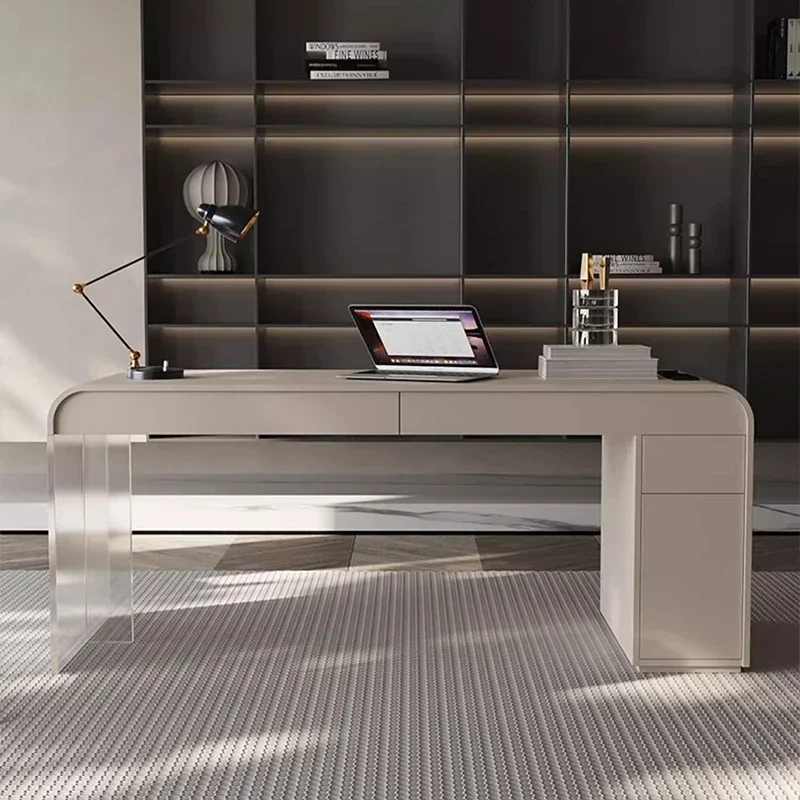 Minimalist Executive Office De - đánh giá và giá Desk Setup Corner