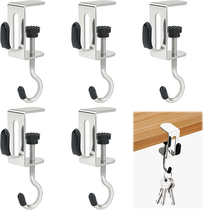 Purse Hook for Table,Anti-Scra - đánh giá và giá Desk Setup Shelf