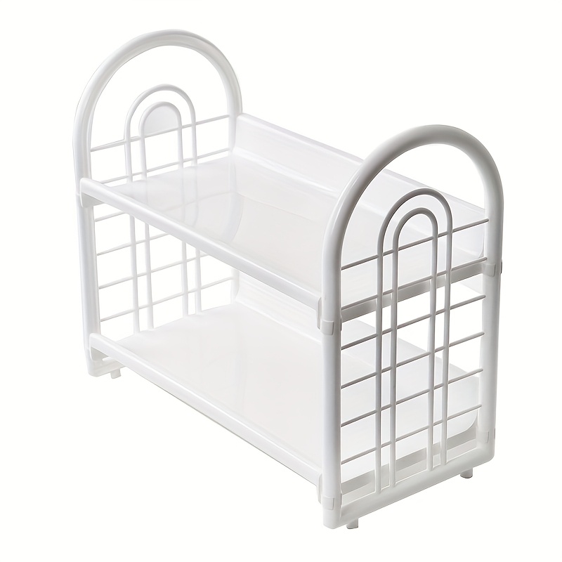 1pc Double Layer Multi-Functio - đánh giá và giá Desk Setup Shelf
