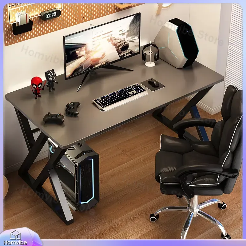 Modern Minimalist Computer Des - đánh giá và giá Desk Setup L Shaped