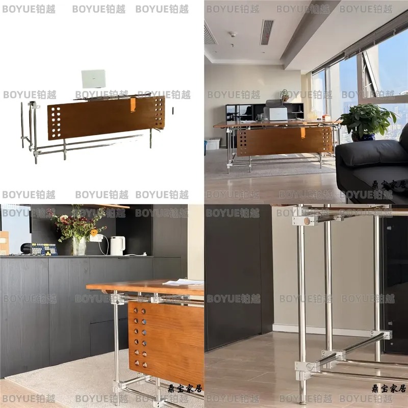 Bauhaus Solid Wood Desk Retro  - đánh giá và giá Desk Setup L Shaped