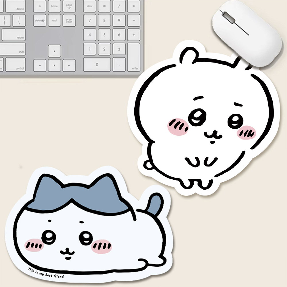 Kawaii Chiikawa Cartoon Mouse  - đánh giá và giá Desk Setup Accessories Aesthetic