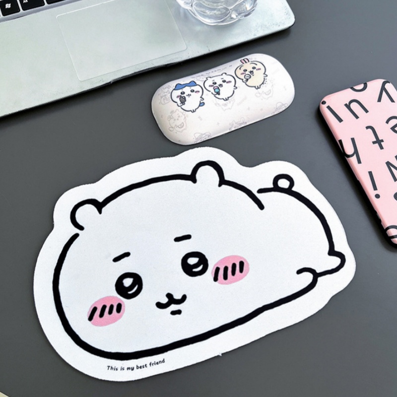 Kawaii Chiikawa Cartoon Mouse  - đánh giá và giá Desk Setup Accessories Aesthetic