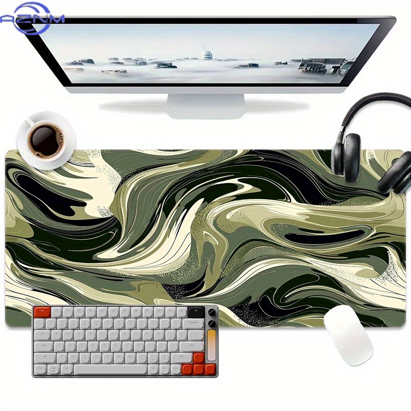 1pc Extra Large Gaming Mouse P - đánh giá và giá Desk Setup Black And White