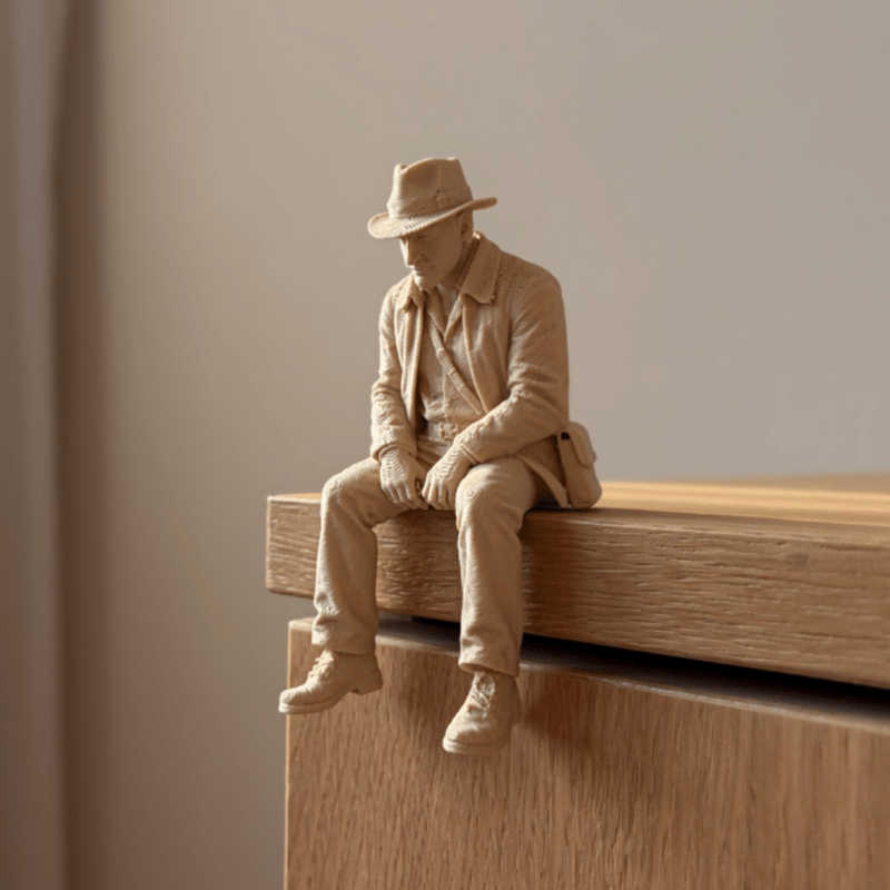 Matte Beige Explorer Edge Sitt - đánh giá và giá Desk Setup Shelf