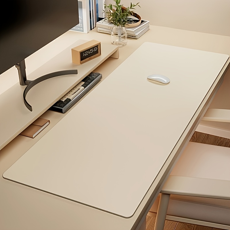 1PCS Large PU Leather Mouse Ma - đánh giá và giá Desk Setup Rug