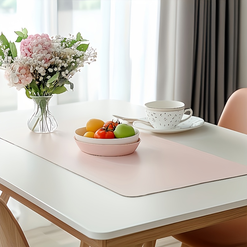 1PCS Large PU Leather Mouse Ma - đánh giá và giá Desk Setup Rug