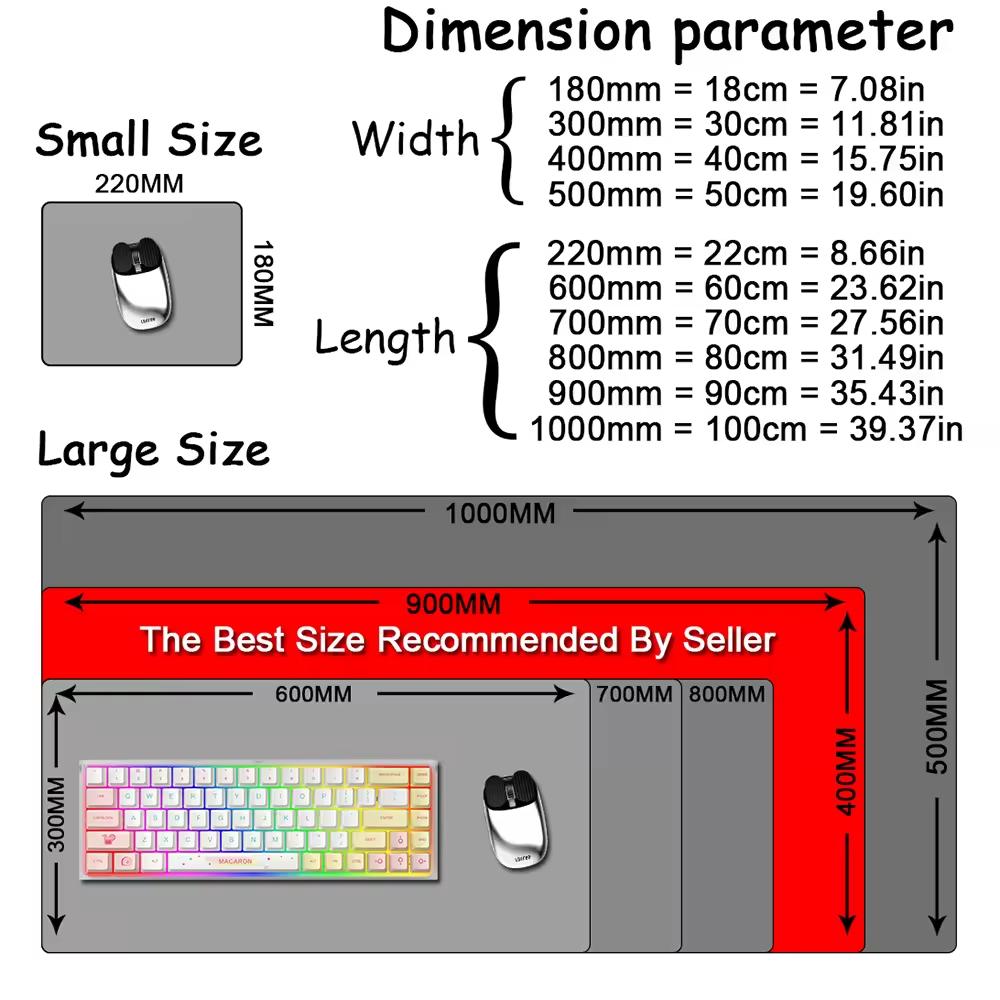 New Design E-Sports Mouse Pad  - đánh giá và giá Desk Setup Designer
