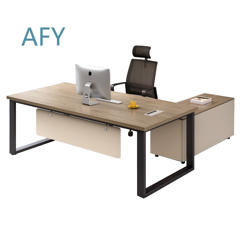 Executive Desk Set for Office  - đánh giá và giá Desk Setup L Shaped