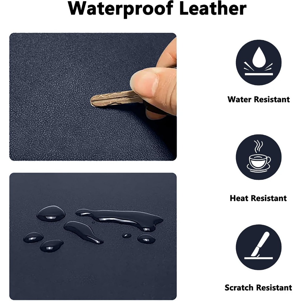 Desk Pad Protector Non-Slip Mo - đánh giá và giá Desk Setup Rug