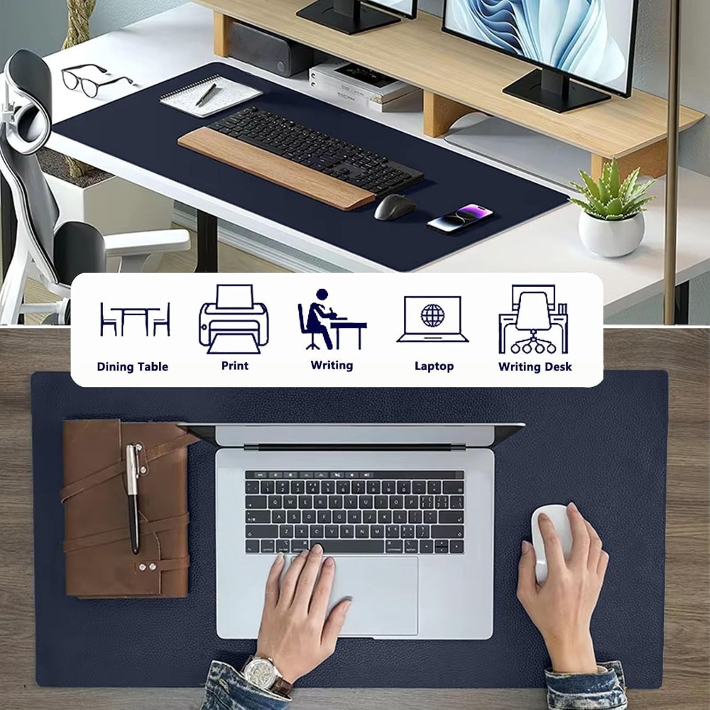 Desk Pad Protector Non-Slip Mo - đánh giá và giá Desk Setup Rug