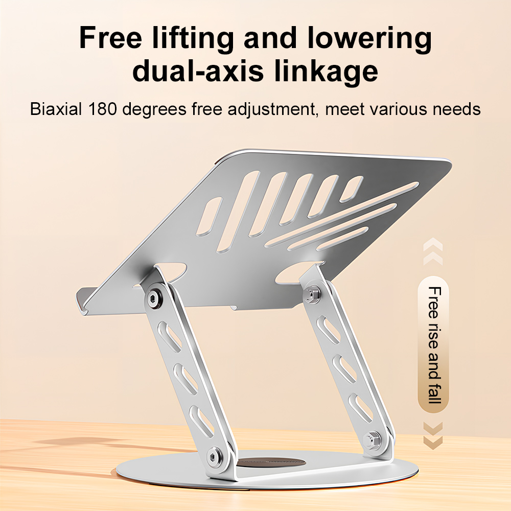 360° Rotating Laptop Stand Adj - đánh giá và giá Desk Setup Riser