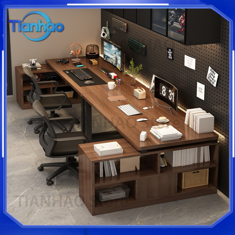L Shaped Gaming Desk with Book - đánh giá và giá Desk Setup L Shaped