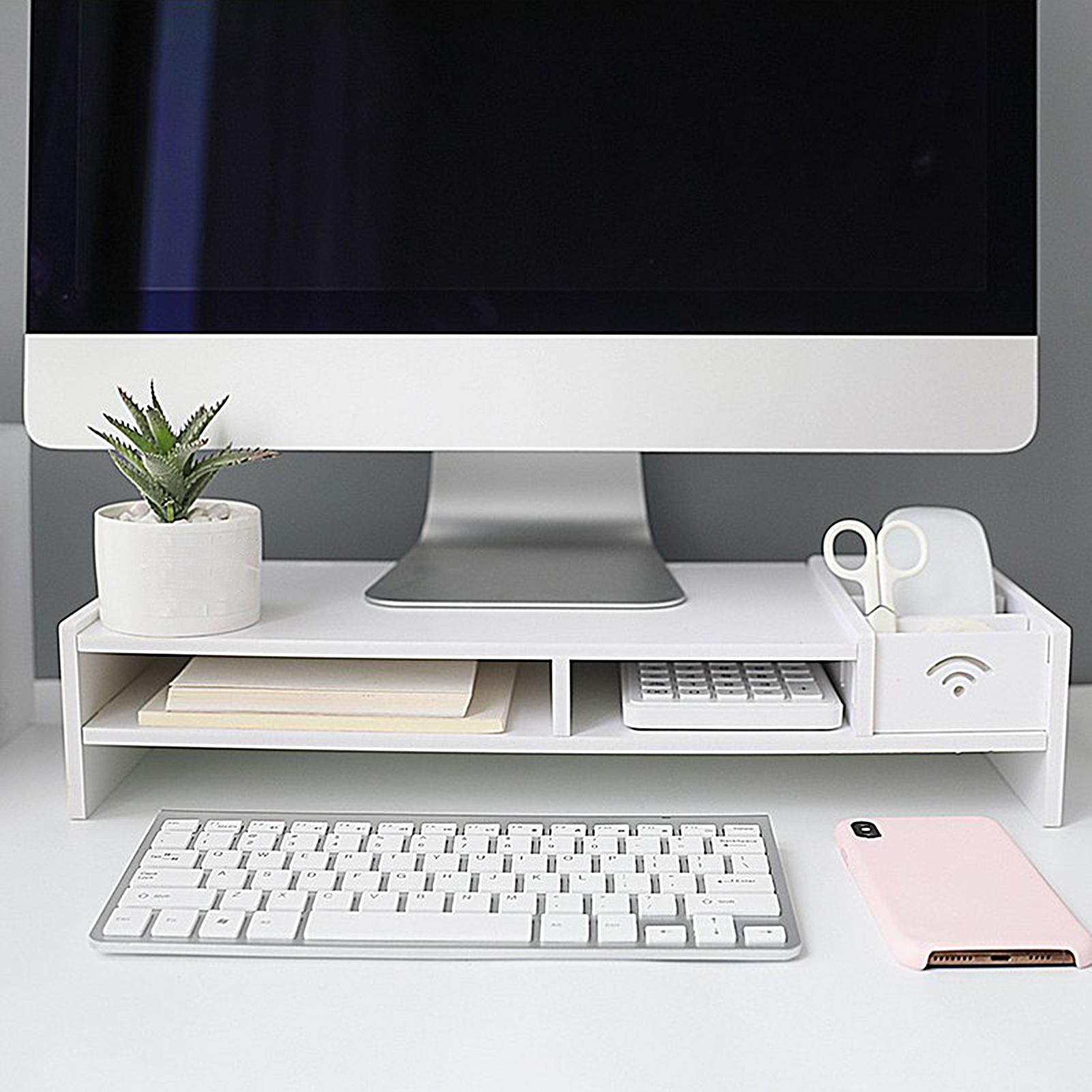 3-Tier Desk Organizer Shelf Fo - đánh giá và giá Desk Setup Riser