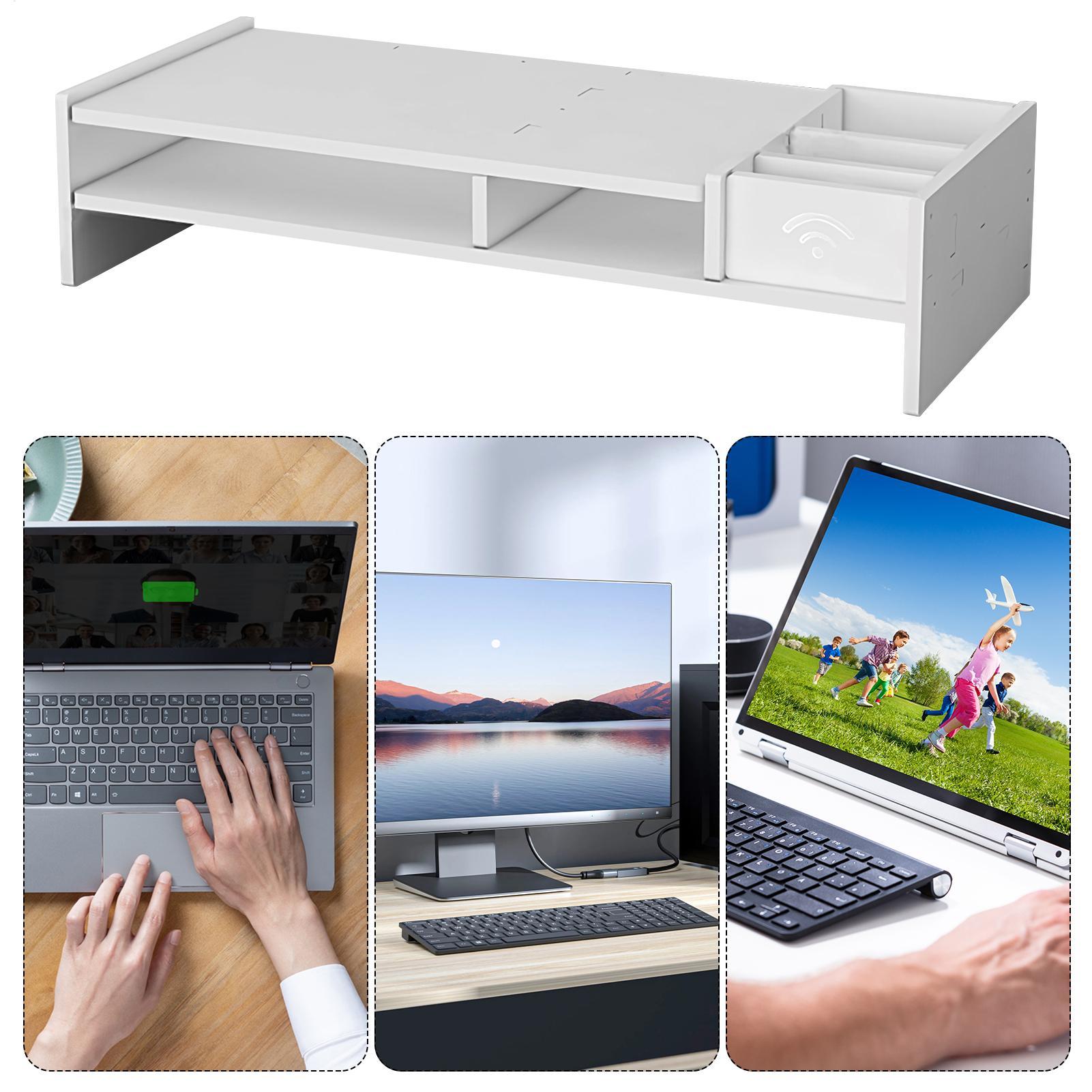3-Tier Desk Organizer Shelf Fo - đánh giá và giá Desk Setup Riser