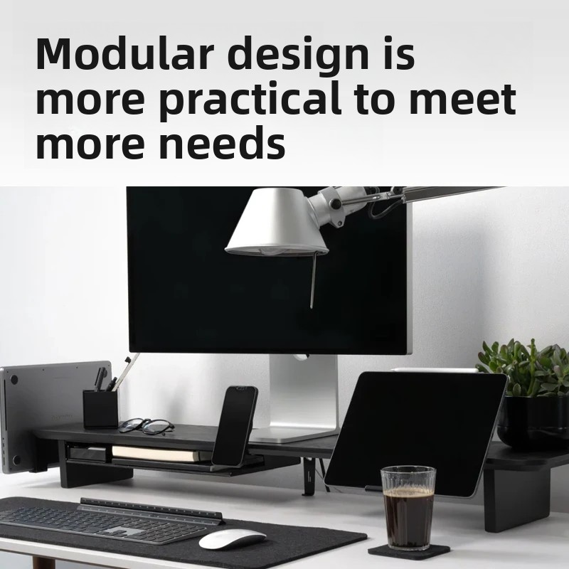 Solid Wood Monitor Riser Stand - đánh giá và giá Desk Setup Riser
