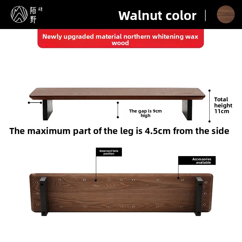 Solid Wood Monitor Riser Stand - đánh giá và giá Desk Setup Riser