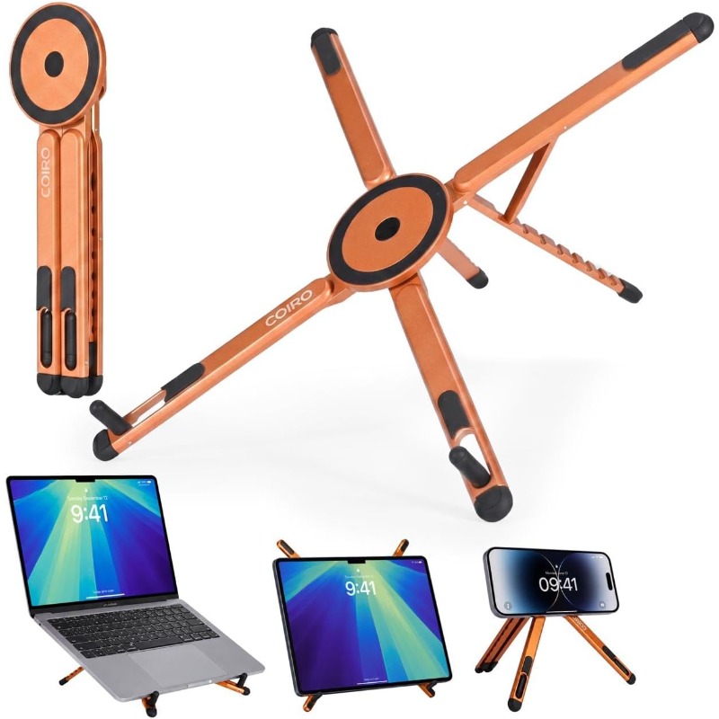 3-in-1 Magnetic Foldable Stand - đánh giá và giá Desk Setup Riser
