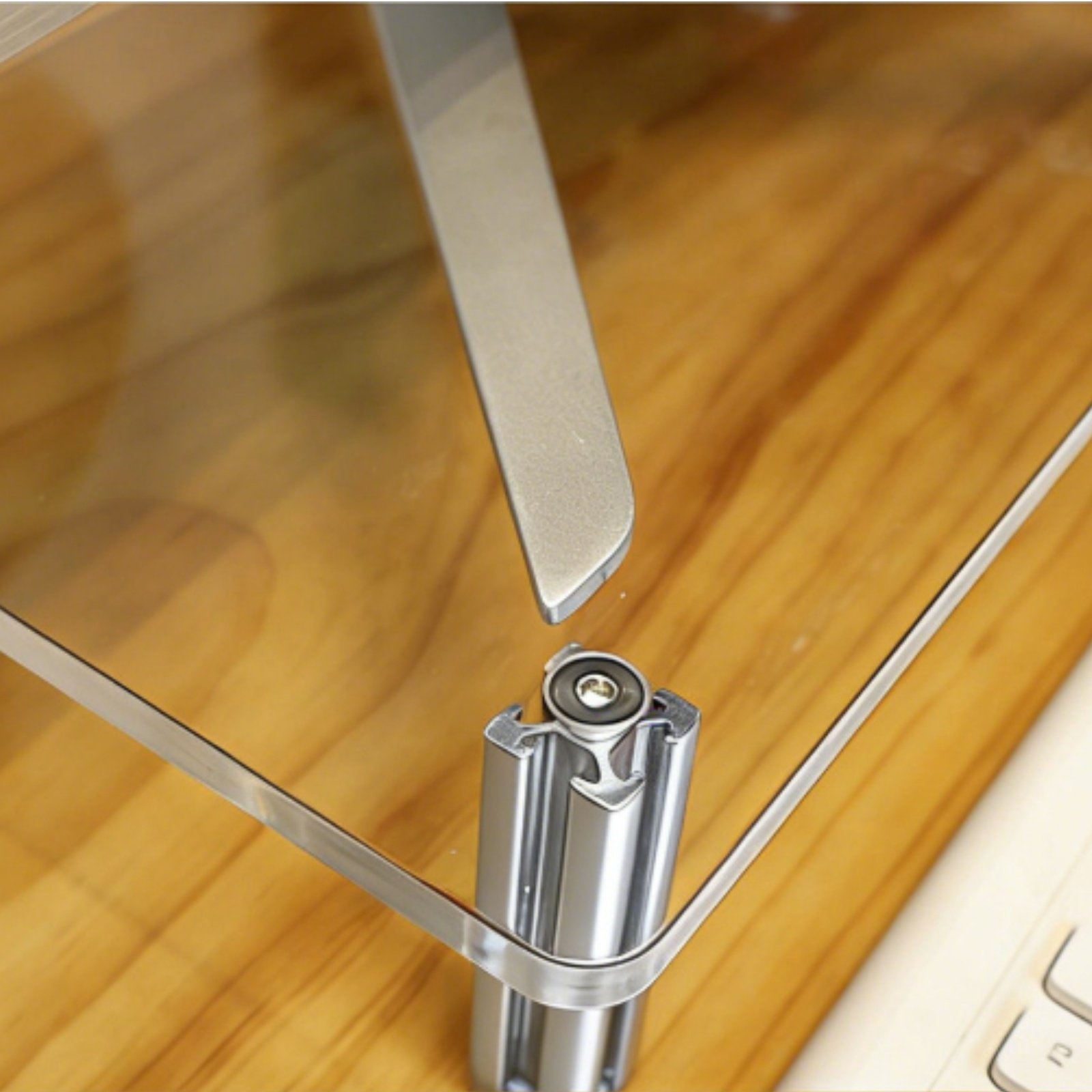 Acrylic Monitor Stand Easy to  - đánh giá và giá Desk Setup Riser
