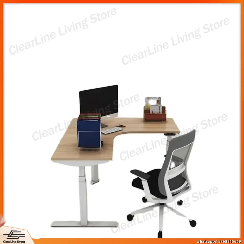 L Shaped Electric Height Adjus - đánh giá và giá Desk Setup L Shaped