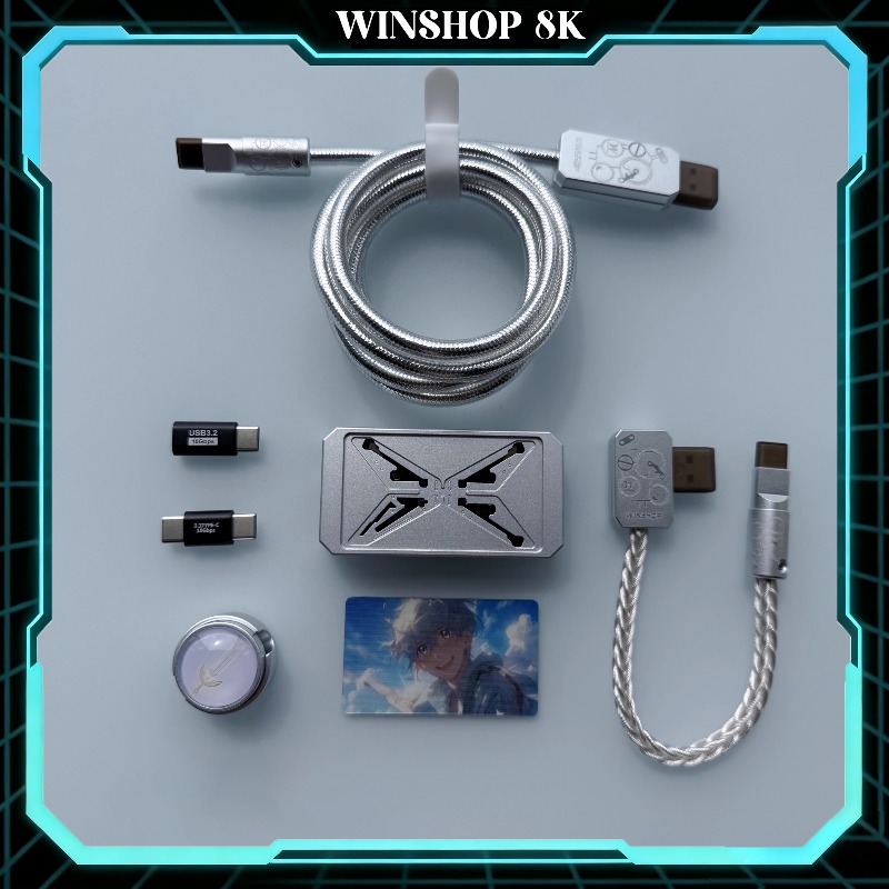 WINSHOP Esports HUB Dual-In 4- - đánh giá và giá Desk Setup Accessories Aesthetic