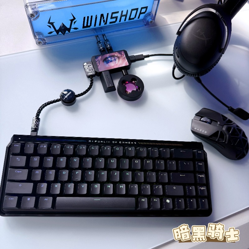 WINSHOP Esports HUB Dual-In 4- - đánh giá và giá Desk Setup Accessories Aesthetic