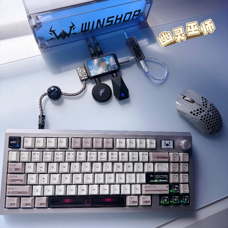 WINSHOP Esports HUB Dual-In 4- - đánh giá và giá Desk Setup Accessories Aesthetic