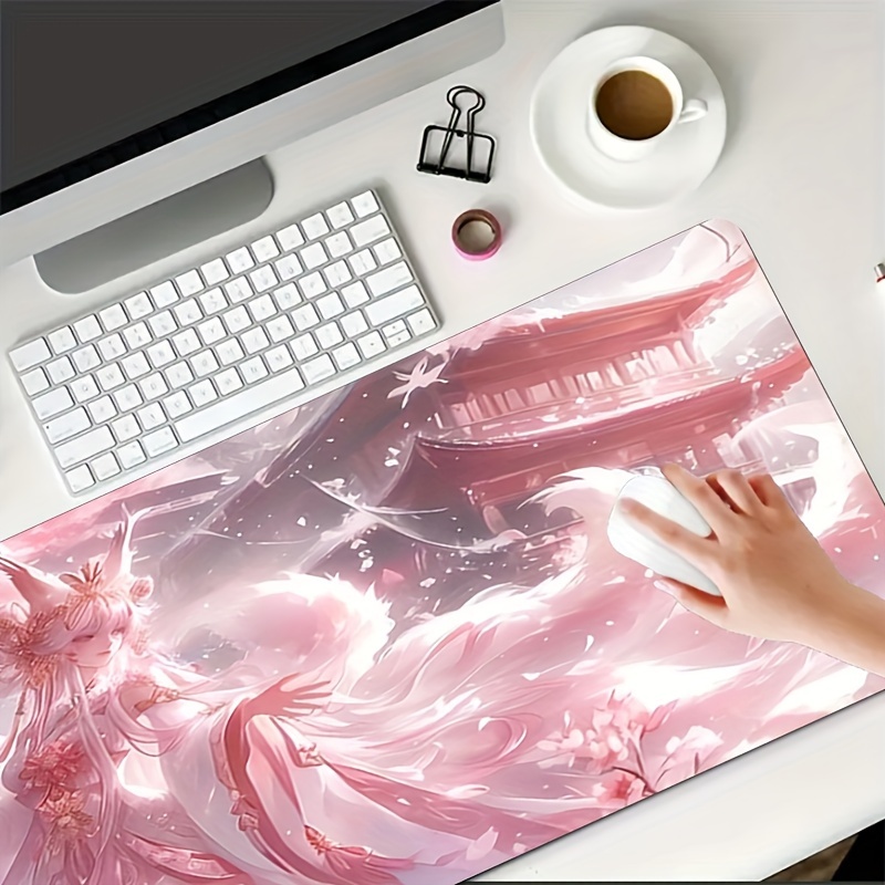 Anime Fox Girl Desk Mat, Exten - đánh giá và giá Desk Setup Designer