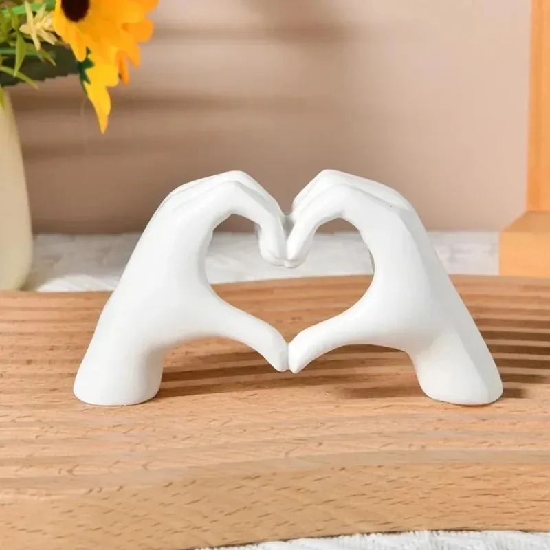 1PC Love Heart Hand Gesture St - đánh giá và giá Desk Setup Shelf