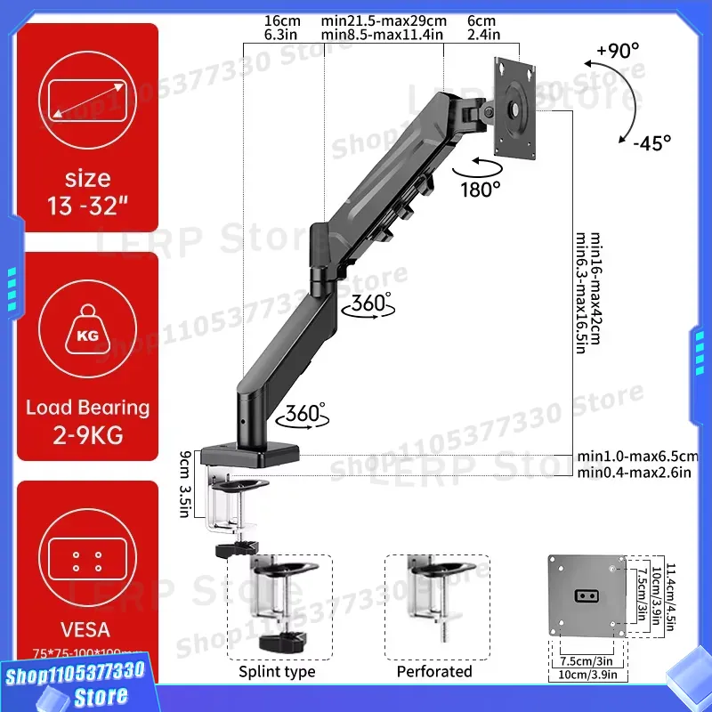 32 Inch Dual Monitor Stand Adj - đánh giá và giá Desk Setup Dual Monitor