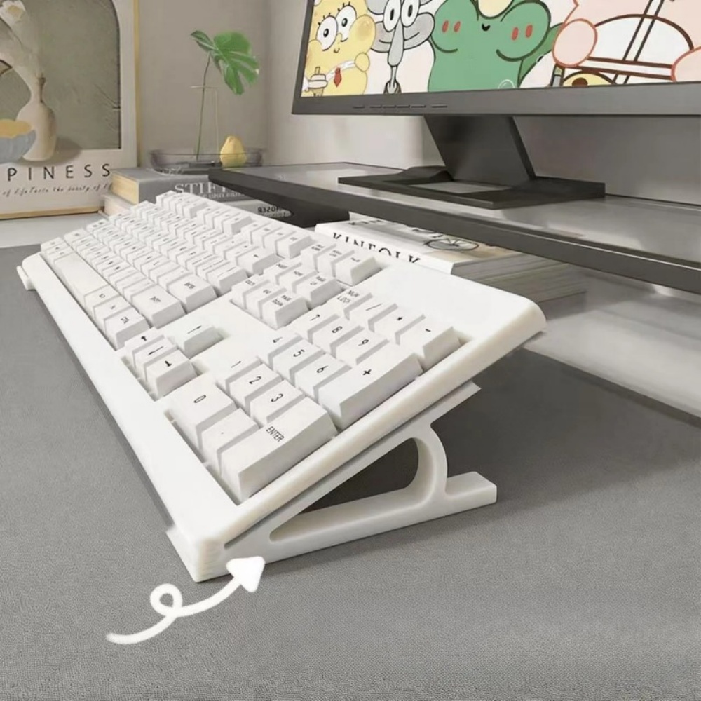 2pc Ergonomic Keyboard Riser F - đánh giá và giá Desk Setup Riser
