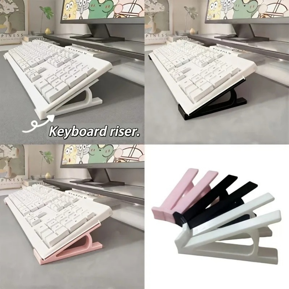 2pc Ergonomic Keyboard Riser F - đánh giá và giá Desk Setup Riser