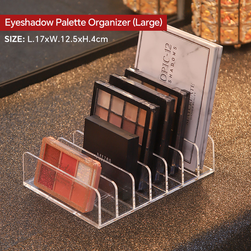 7 Grids Acrylic Table Cosmetic - đánh giá và giá Desk Setup Shelf