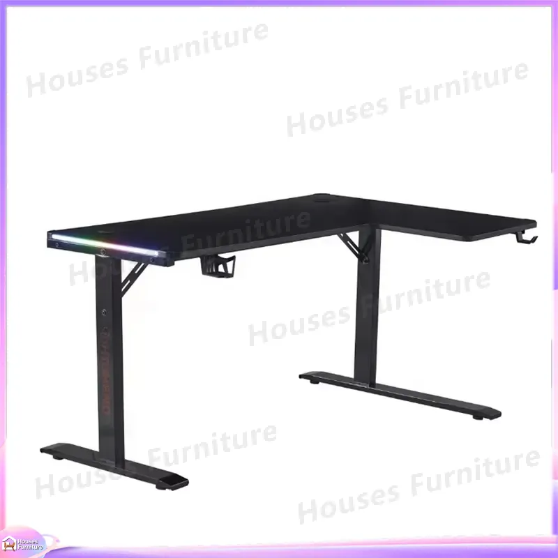 Large 160cm Gaming Desk with L - đánh giá và giá Desk Setup L Shaped