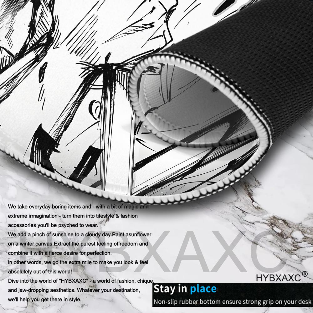 Black and white anime Mouse Pa - đánh giá và giá Desk Setup Black And White