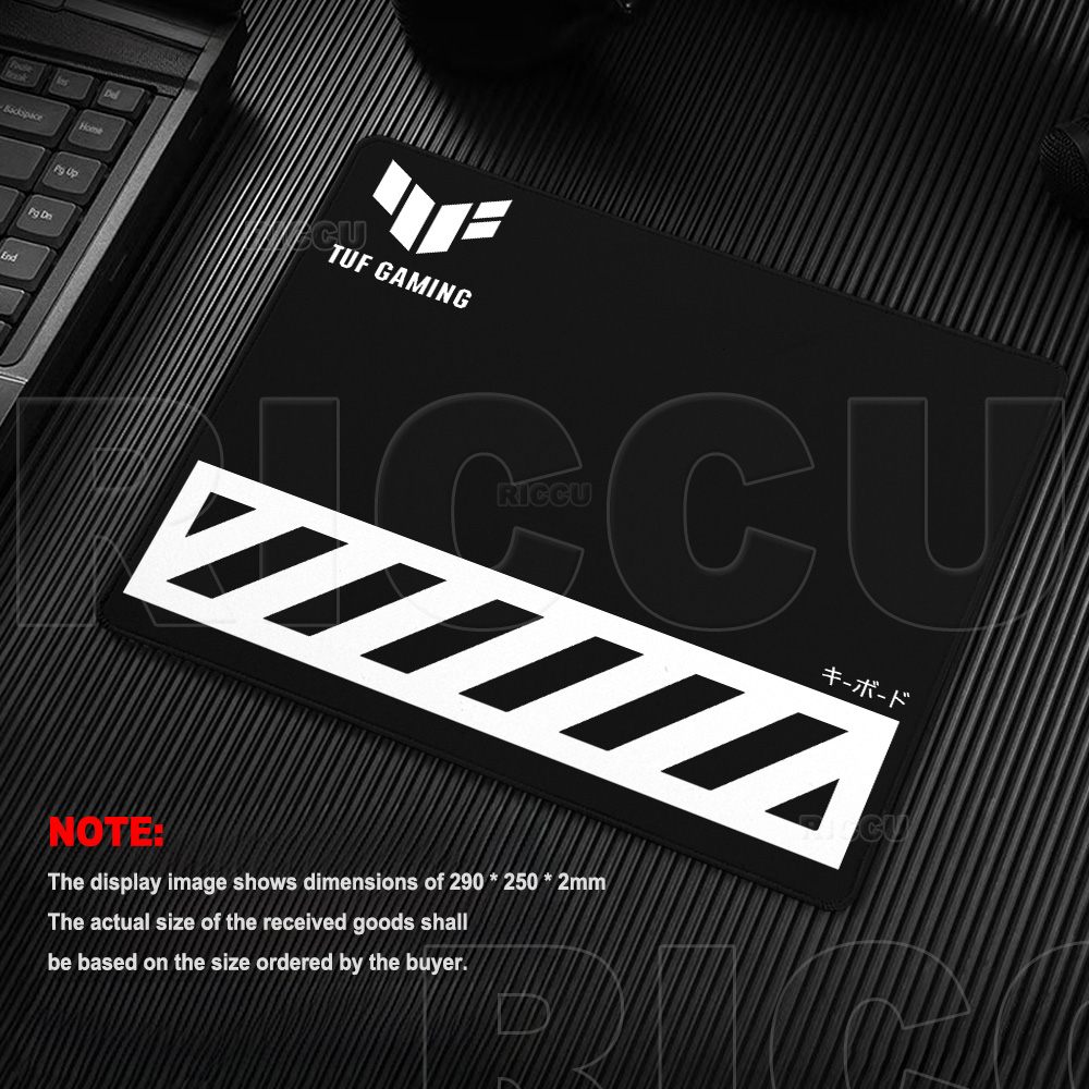 Hexagon TUF Gaming Mouse Pad R - đánh giá và giá Desk Setup Black And White
