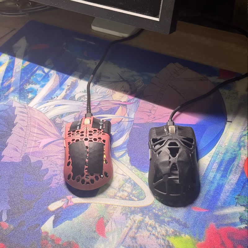 Japanese A-AbyssGaming RURI Gl - đánh giá và giá Desk Setup Rug