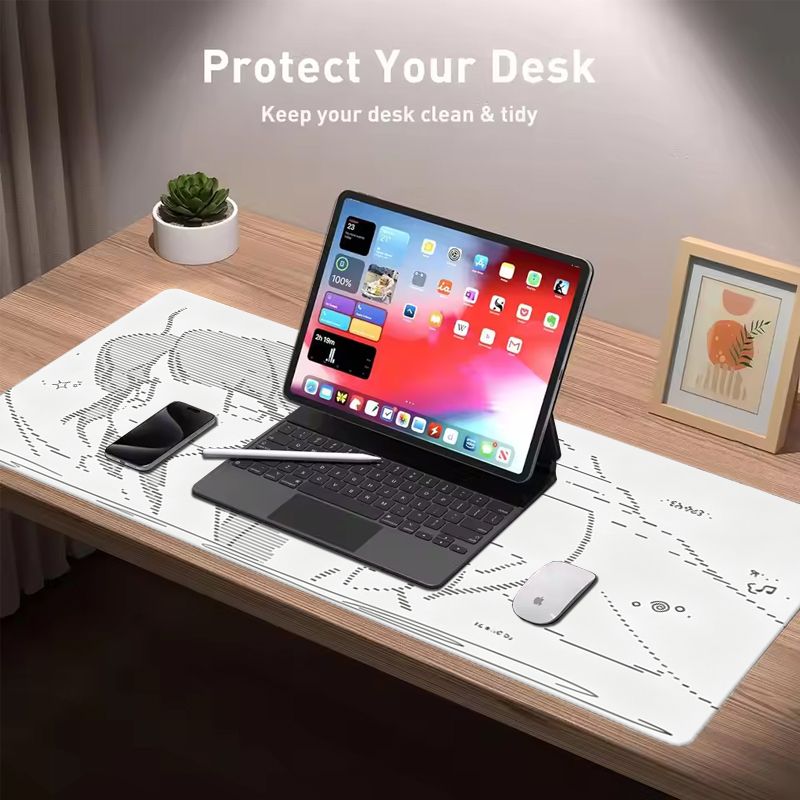 1Pcs Leather Mouse Pad Anime A - đánh giá và giá Desk Setup Rug